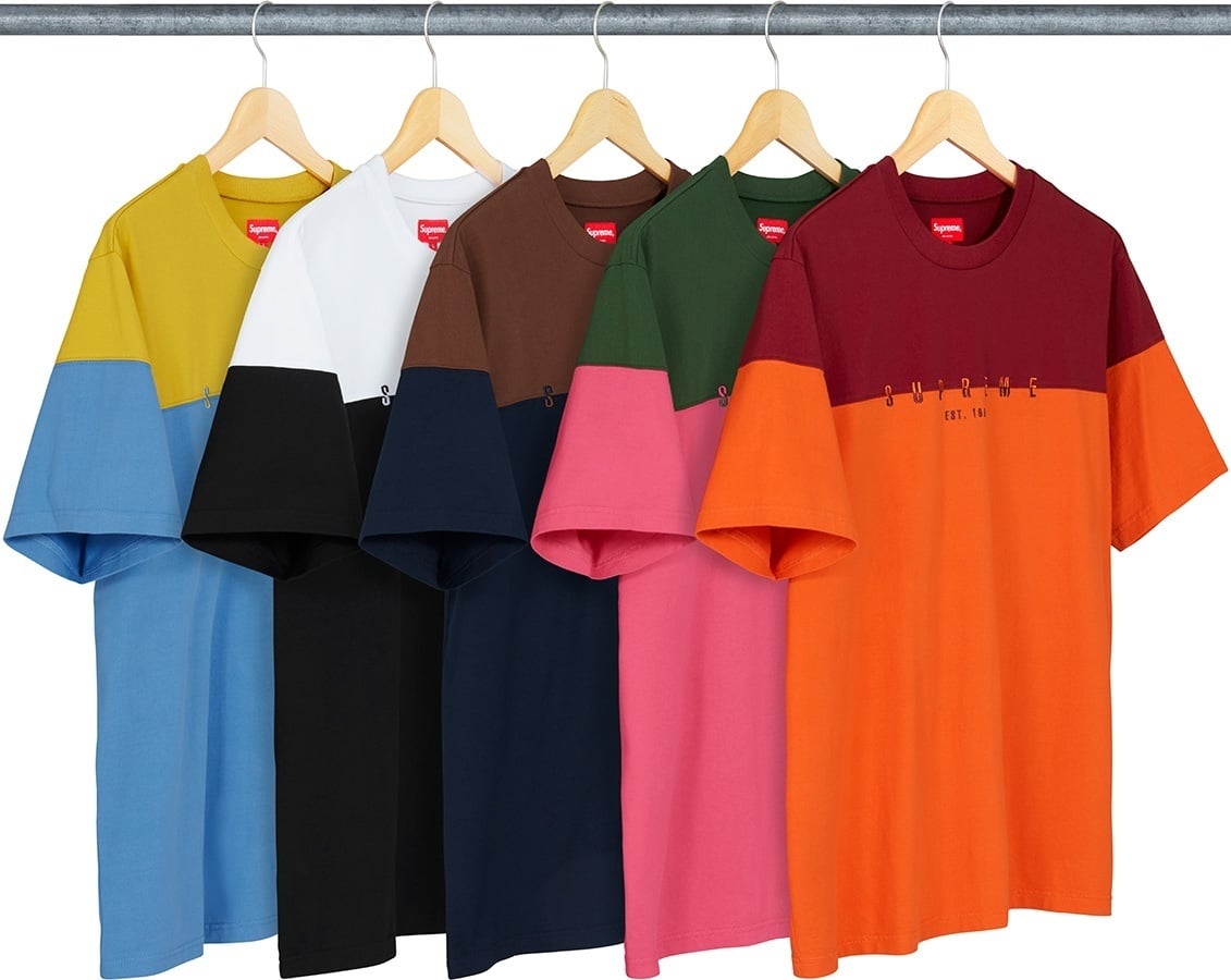 Split Logo S/S Top